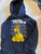Tonka sweatshirt size 7 Navy blue yellow and white 7-8
