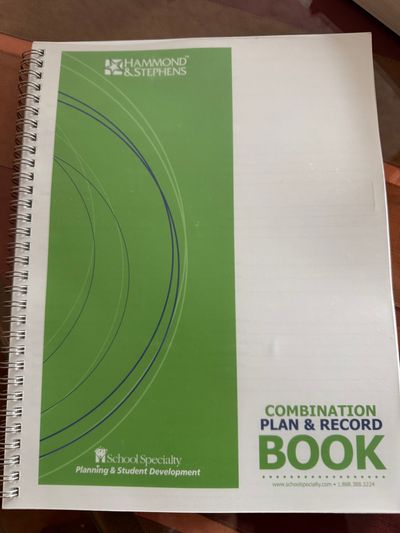 School specialty Plan & record book
