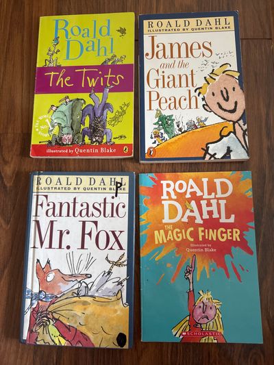Roald Dahl 4 books