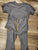 Wonderwink Gray scrub top amd bottom Women's - M