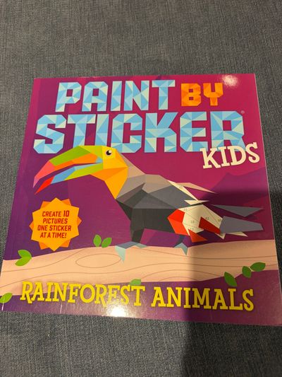 Brand new paint by sticker book never used