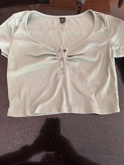 Crop top Short sleeve Women's - XS