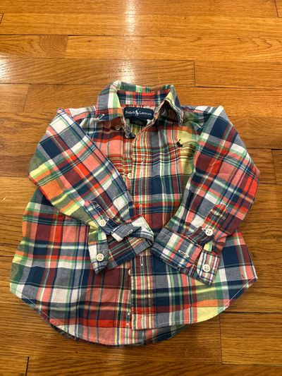 Ralph Lauren button down shirt Excellent condition 18 Months