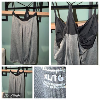 Champion Workout black and gray shirt Women's - XL