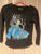 Disney Jumping Beans Long sleeve dark gray Frozen sparkly shirt 5T