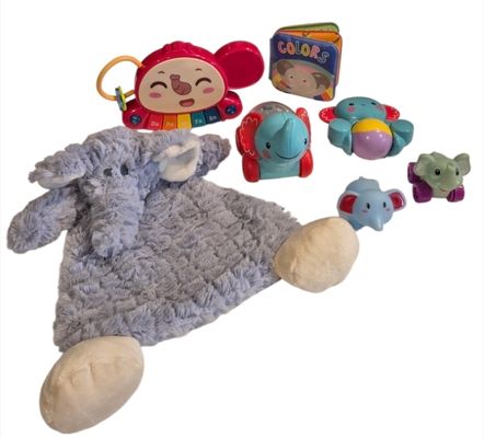 Elephant Theme Toy Set