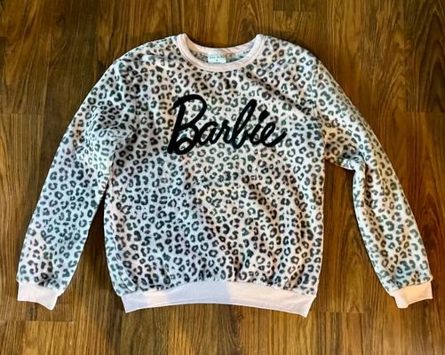 Love tribe Pink animal print Barbie top Junior S - 3