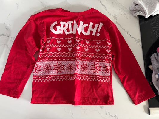 The grinch Grinch long sleeve shirt 5T/5