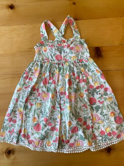 Sigrid Olsen Strawberry Dress 6T/6