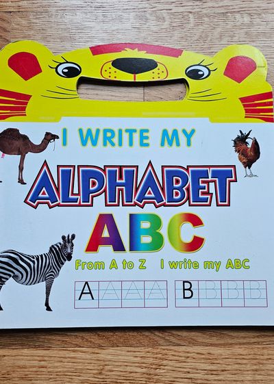 N/A Good condition write and wipe Alphabet letters tracing book