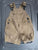 Carters Khaki Short Overalls  3 Months