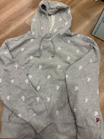 Victorias secret pink Gray hoodie no pockets Women's - XL