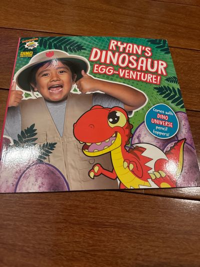 Like new Ryan dinosaur book