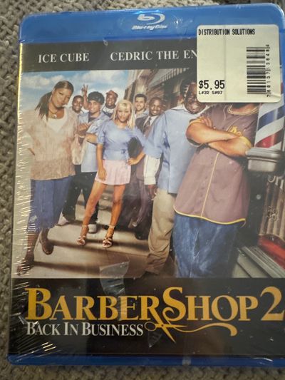 Brand new sealed barbershop 2 Blu-ray DVD