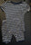Old Navy Navy and white striped pajama set 10-12
