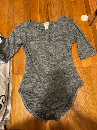 Mossimo Gray bodysuit Junior XS - 0