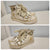 APPLE BOTTONS golden/white sneakers HI LO 7 (Adult)