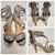 NEW GWENNA high heels Silver 7 (Adult)