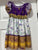 Na Purple accented dress 3T