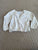 White cardigan  6-12 Months