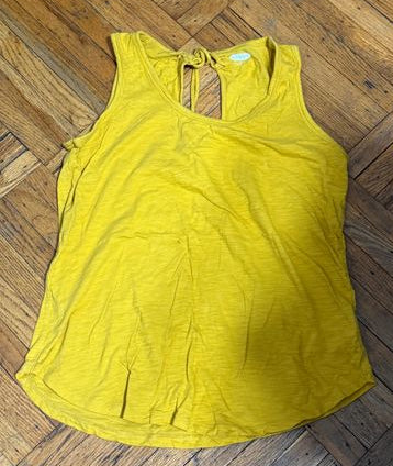 Old navy mustard tank  Women's - M