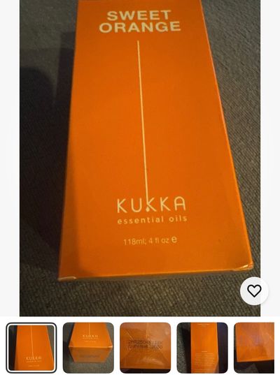 : brand new sweet orange essential oil large bottl