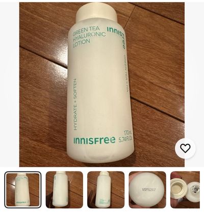 Brand new innisfree hyaluronic lotion green tea
