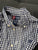 Chaps Blue and white plaid chaps button down long sleeve 6T/6