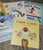 4 books Flight school, crayons, more