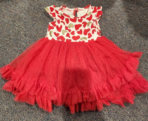 Tommy Bahama Valentine day skirt, tulle 12 Months