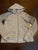 Angel face Gray sparkly zip up sweater 10-12