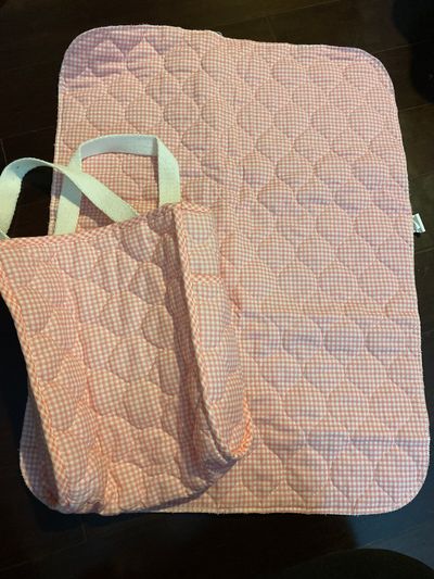 Silly Phillie Baby changing mat with matching bag
