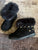 Children place boots black size 5  5 (Infant Shoe)