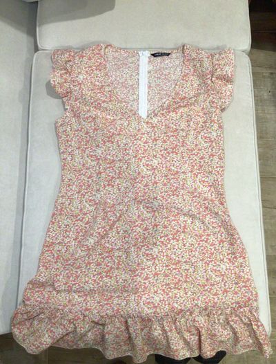 SHEIN Floral dress Floral dress with back zipper Women's - XL