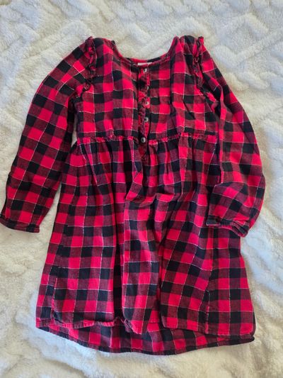 Jumping Beans Long sleeved dress  6T/6