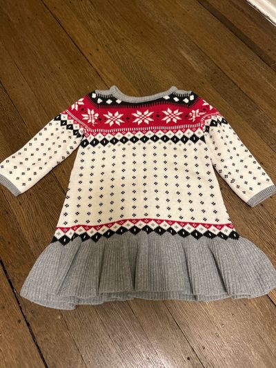Gymboree Knit Dress Long Sleeve 18-24 Months