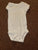 Carter's white with bears short sleeve onesie 9 Months