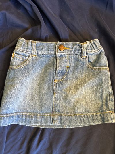 Old Navy Denim skirt 18-24 Months