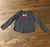 Disney, jumping beans long sleeve Minnie mouse Top 7-8