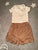 Outfit Short sleeve onesie with shorts 6 Months