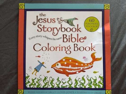 Zonderkidz The Jesus Storybook Bible Coloring Book