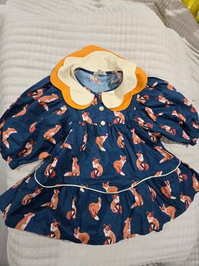 Finding Fox tale Tunic top cute for fall 4T
