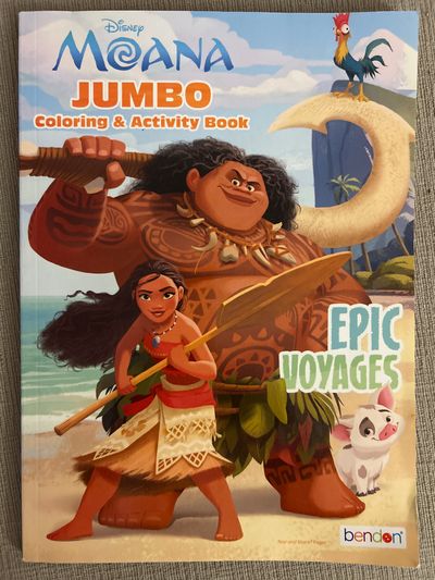 Brand new Disney Moana Brand new Moana activity book