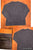 Marc Anthony Slim fit, Navy blue long-sleeve with 3-button placket Men's - XL