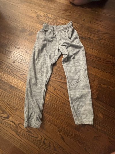 Niky boys size large grey sweats with drawstring  10-12