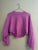 Pink Rose Raspberry Pino Flowy Sweater Women's - XS