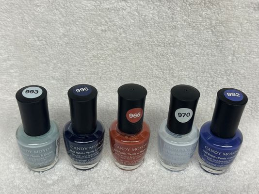 Brand New Nail polishes. Set of 5 Brand New Nail polishes. Set of 5