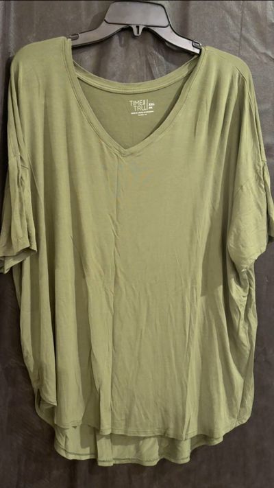 TIME AND TRU HUNTER GREEN Women's XXL 18