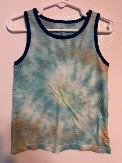 Baby Gap Blue Tie Dye Tank Top 4T