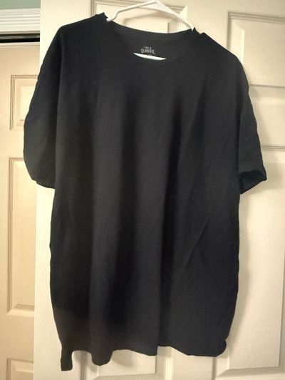True classic Black tshirt Men's - XXL